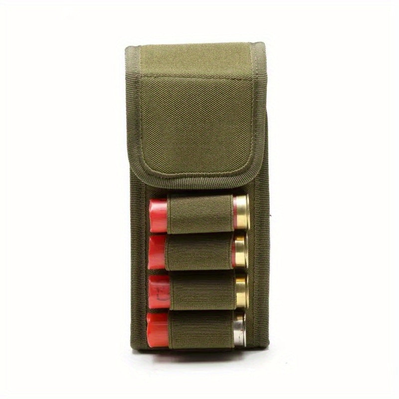 Tactical Molle 12 Gauge Ammo Pouch Holds 10 Rounds for Airsoft