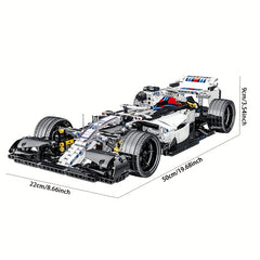 Formula Car Building Blocks Supercar Model Toy Gift