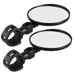 Universal Bike Rearview Mirror Wide Angle Cycling Handlebar