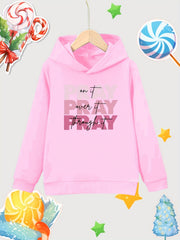 Girl's Cotton Hoodie Active Breathable Sweatshirt