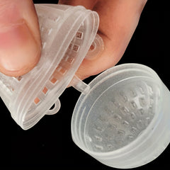 10pcs Luminous Bait Ball Fishing Trap Shrimp Cage Bait Box
