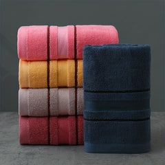 5pcs Cotton Face Towel Soft Hand Towel High Absorbency Bath Adult Towel