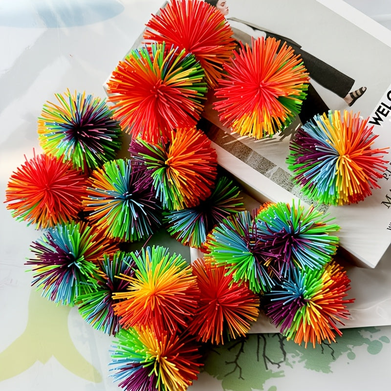 Colorful Rubber Band Balls for Kids - Sensory Play & Fine Motor Skills