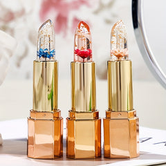 Color-Changing Flowers Lipstick Long-Lasting Waterproof Lip Balm