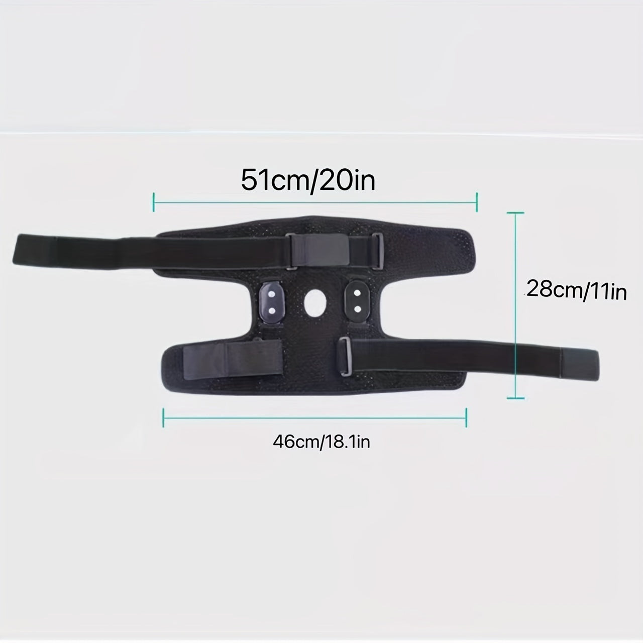 Steel Plate Fixed Knee Pad Fit Up To 100kg