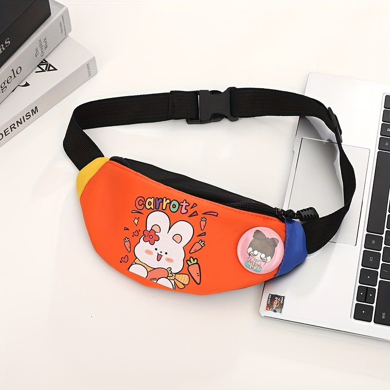 Kids Cartoon Rabbit Waist Bag for Girls