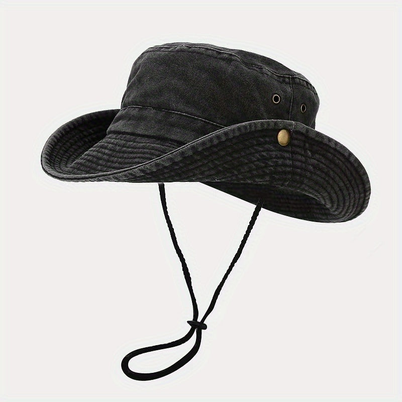 Adjustable Casual Bucket Hat For Daily Use