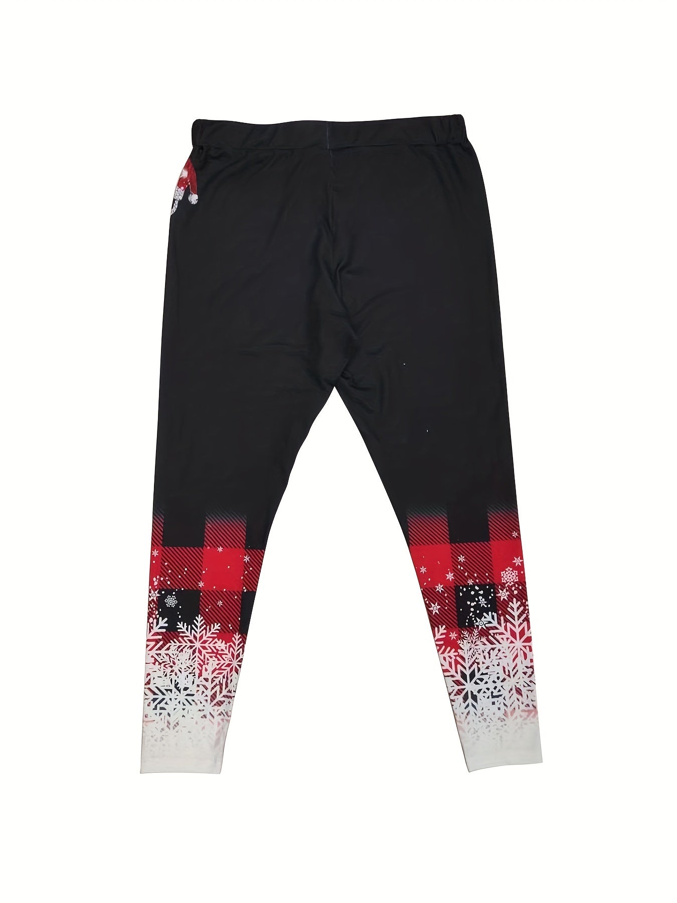 Colorblock Graphic Print High Stretch Leggings