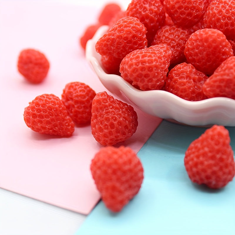 5pcs Artificial Mini Raspberry Strawberries DIY Craft Decoration