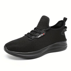 Men's Slip on Sneakers with Shoelaces Breathable Athletic Shoes