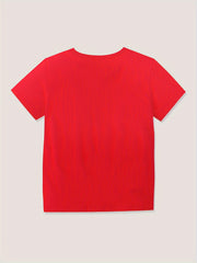 Boys Fireman Costume T shirt Kids Short Sleeve Top Spring Summer