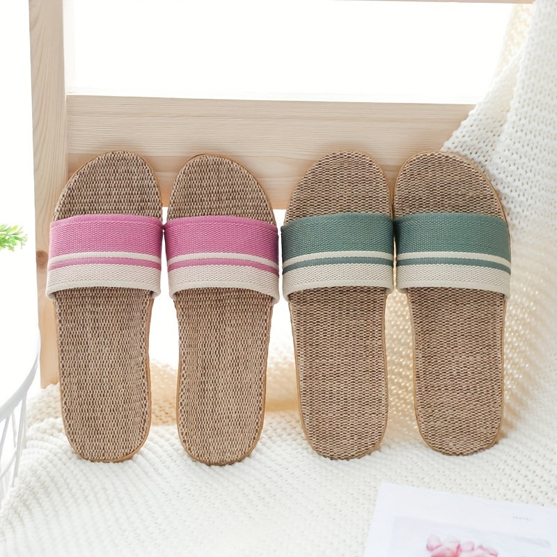 Women's Lightweight Home Slides Flat Shoes Comfy Indoor Beach Slides