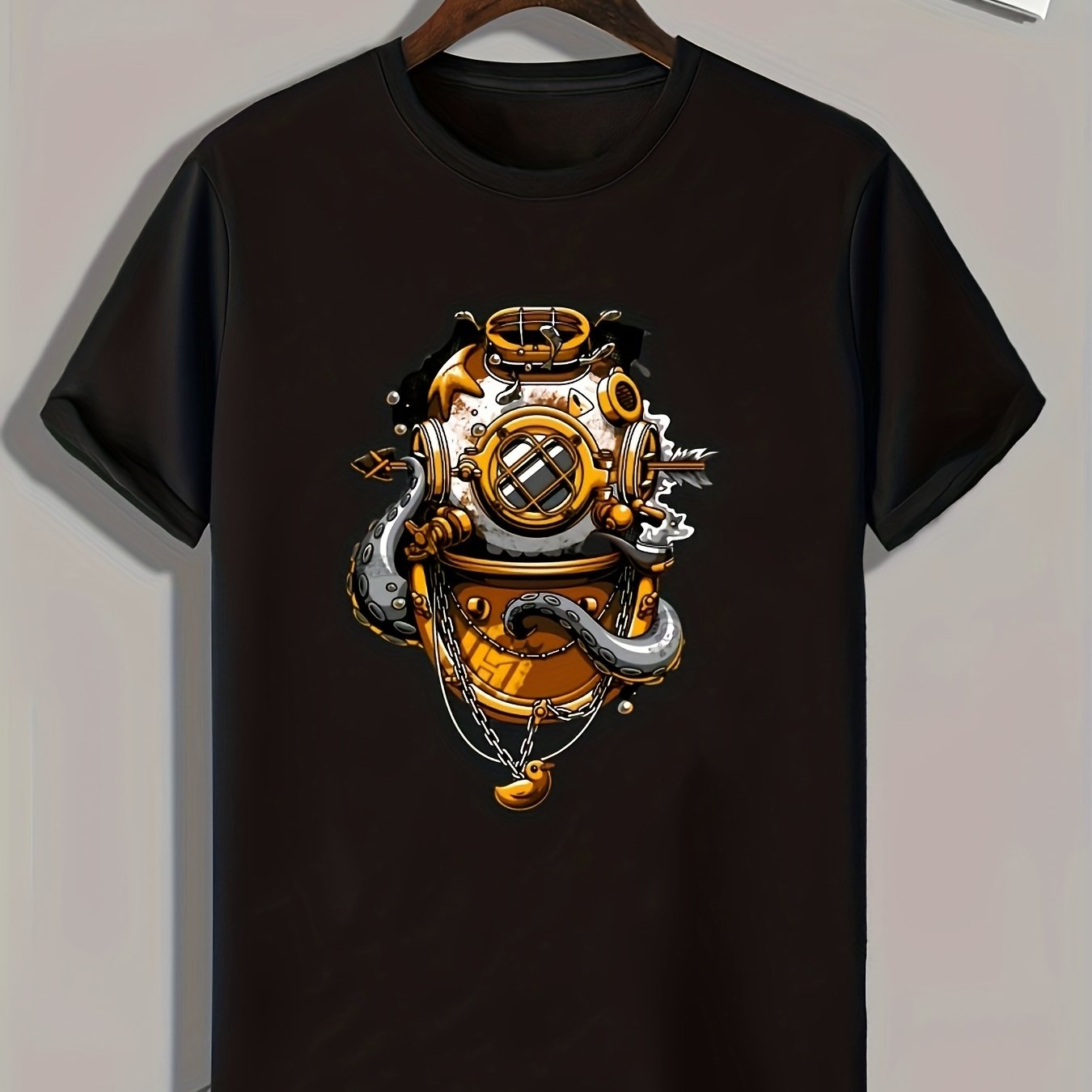 Instrument Print Men's Graphic t-shirt for Summer