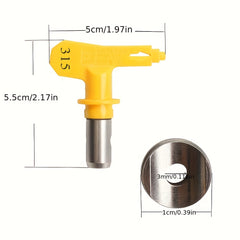 1pc Airless Sprayer Tip Nozzle Model 315 517 519 625 Nozzle Sprayer Airbrush Tip