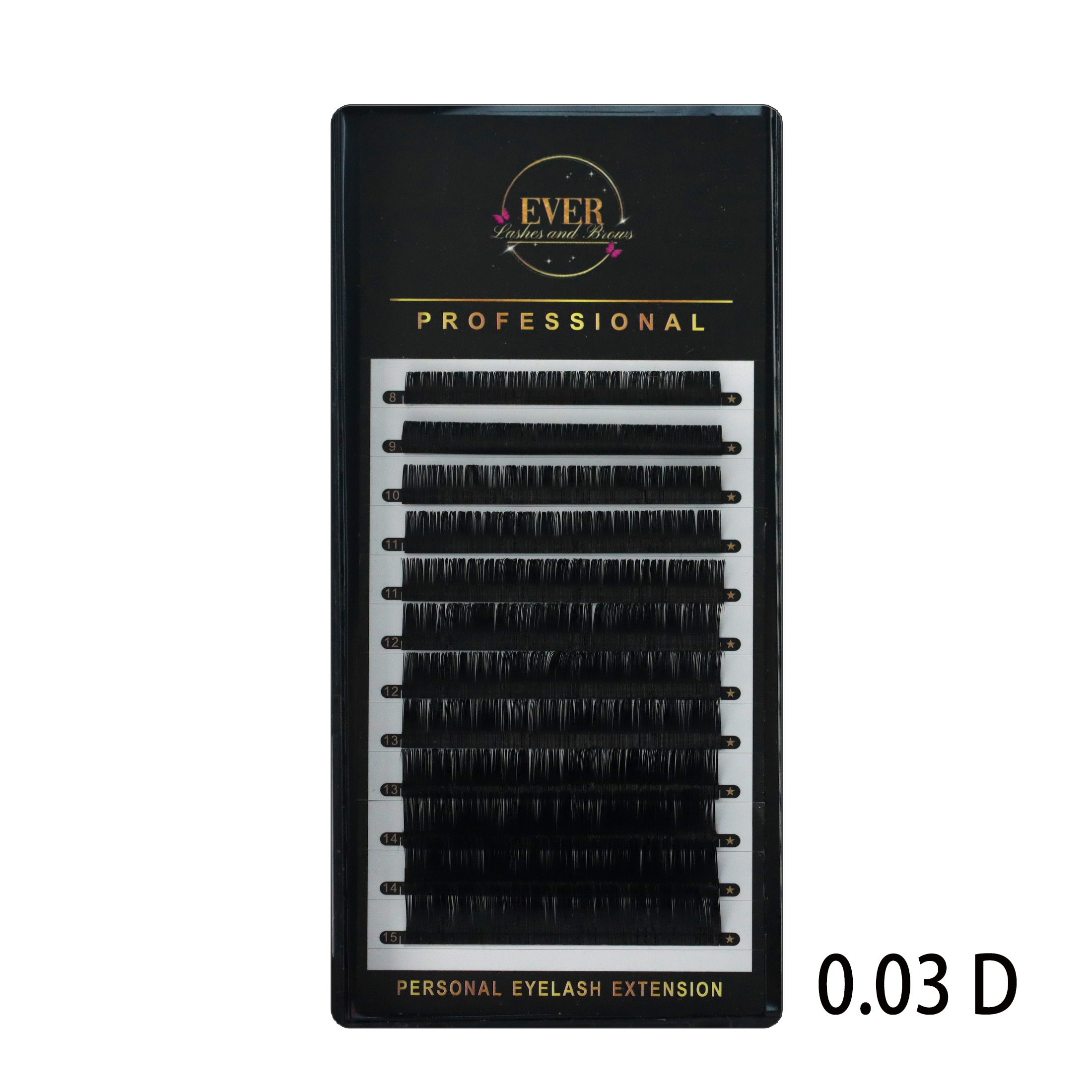 Soft Cashmere Cluster Lashes 0.03 C-DD 8-15mm Mix Volume