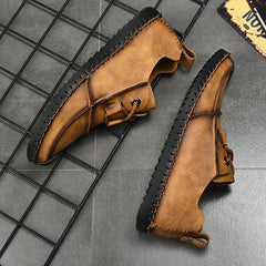 Men's Loafer Shoes Casual Slip On Walking Sneakers Summer Flat Shoes