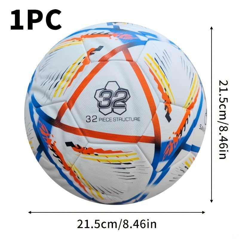 PU Leather Soccer Ball 21 - Perfect For Football Players