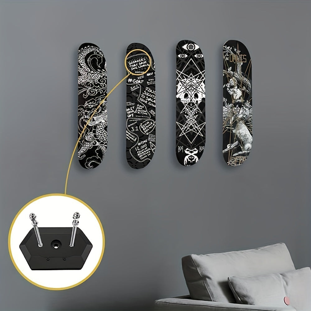 Skateboard Wall Mount - Floating Storage & Display