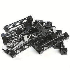 4pcs Military Building Block Train Truck Car Base Plate Supports