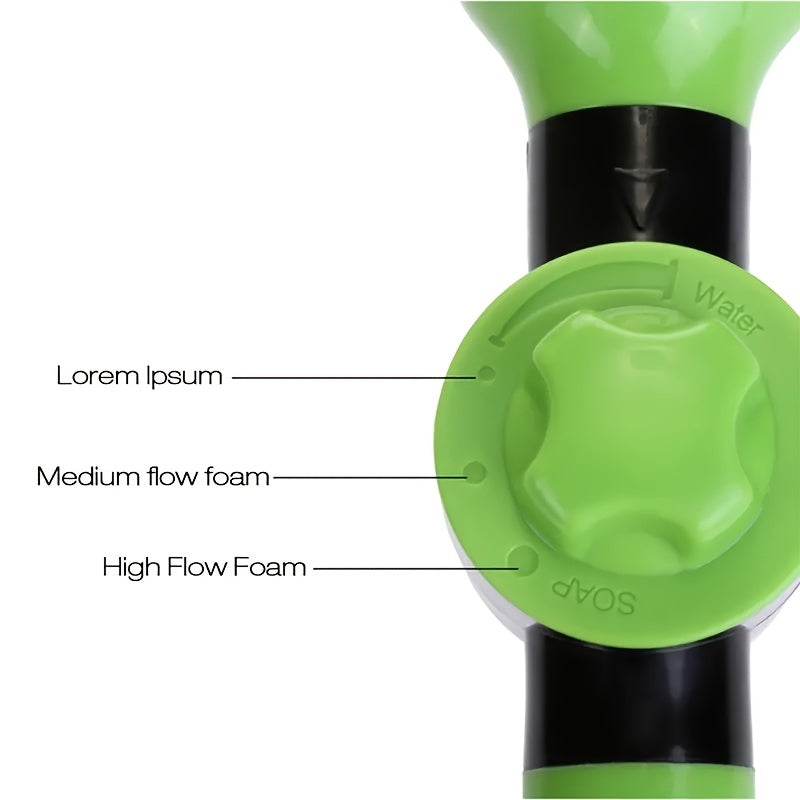 Portable Automatic Foam Gun High Pressure Water Gun Nozzle Spray