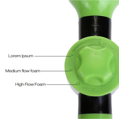 Portable Automatic Foam Gun High Pressure Water Gun Nozzle Spray
