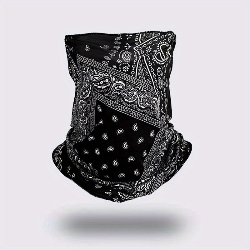 Unisex Headscarves Ear-Hanging Elastic Face Mask