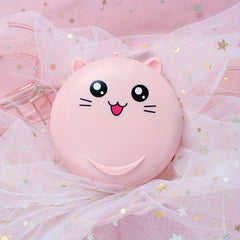 Portable Folding Makeup Mirror With Mini Fan LED Light Fill Beauty Makeup Mirror