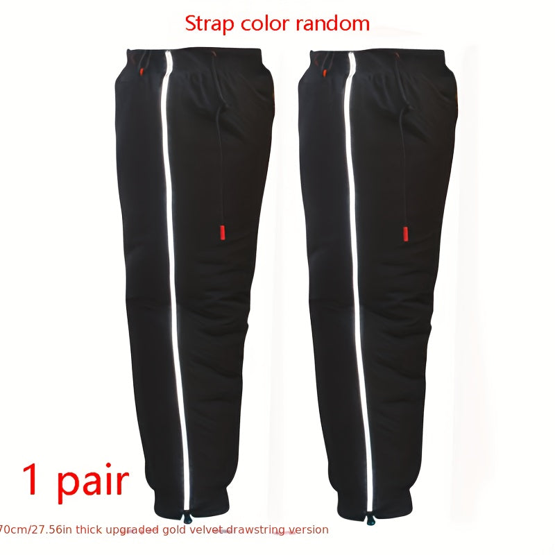 Outdoor Windproof Knee Sleeves & Leg Gaiters with Zipper