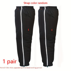 Outdoor Windproof Knee Sleeves & Leg Gaiters with Zipper