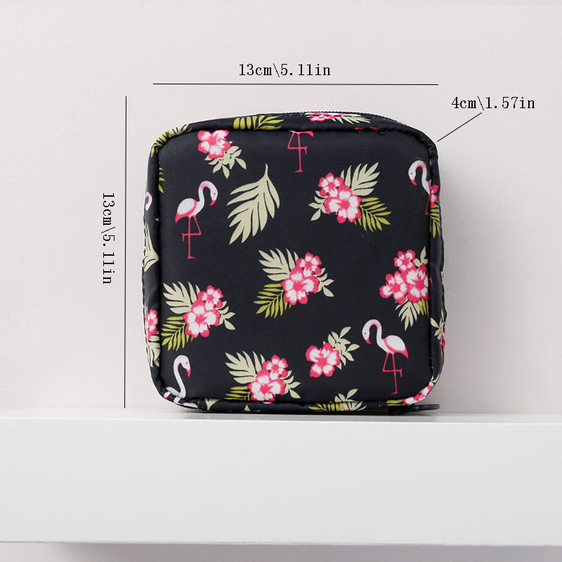 Sanitary Napkin Storage Bag Portable Small Storage for Keys & Lipstick