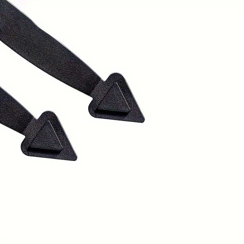 6pcs Garage Door Magnetic Decorative Hardware Faux Hinges Handles Kit