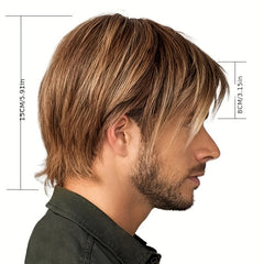 Men's Short Wig Costume Wigs for Parties