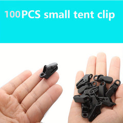 100PCS Tent Clips Waterproof Cloth Clip Curtain Clips For Tarps