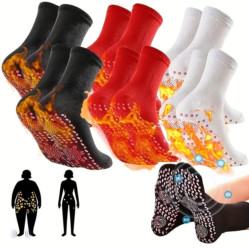 Unisex Non-slip Self-heating Warm Socks for Outdoor Activities