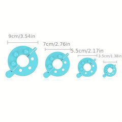 8pcs Pompom Weaver Woolen Pompom Doll Plush Ball Maker DIY Tool Set