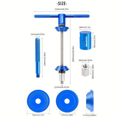 Aluminum Alloy Hub Thru Axle Adaptor for Bike Repair