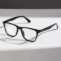 Classic Clear Lens Rectangular Eyeglasses for Women Men