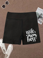 Summer Short Leggings High Waist Sports Yoga Casual Biker Shorts