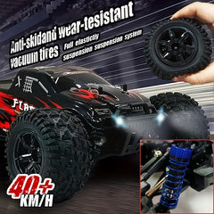 High Speed Off road 1 16 Truck 40KM H Four Wheel Driven Truck Gift