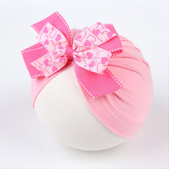 Kids Double Layer Bow Christmas Hat