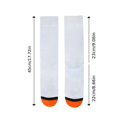 Colorblock Crew Socks Mid Tube Women's Stockings