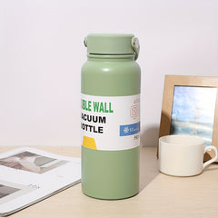 800ml Large Vacuum Water Bottle Stainless Steel Insulation Cup