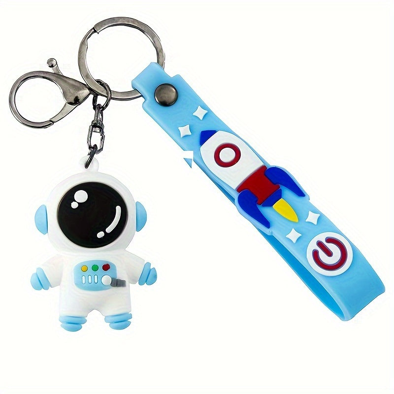 3D Astronaut Key Chain Creative Doll Keychain Bag Purse Car Key Pendant