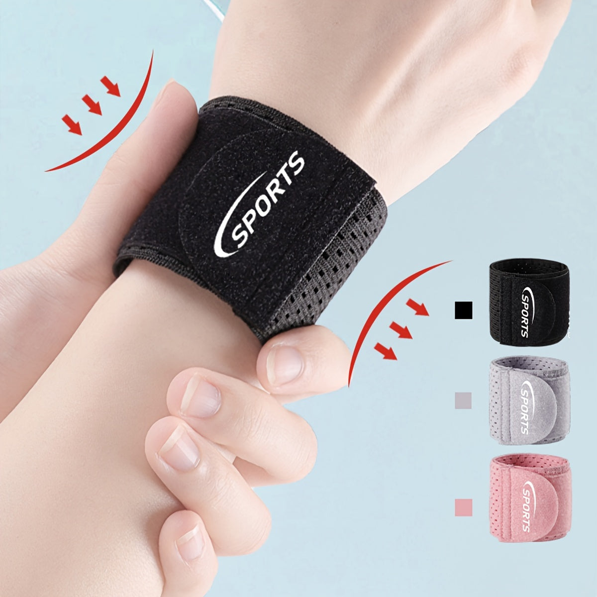 Sports Wristband Anti Sprain Wrist Guard for Fitness Training