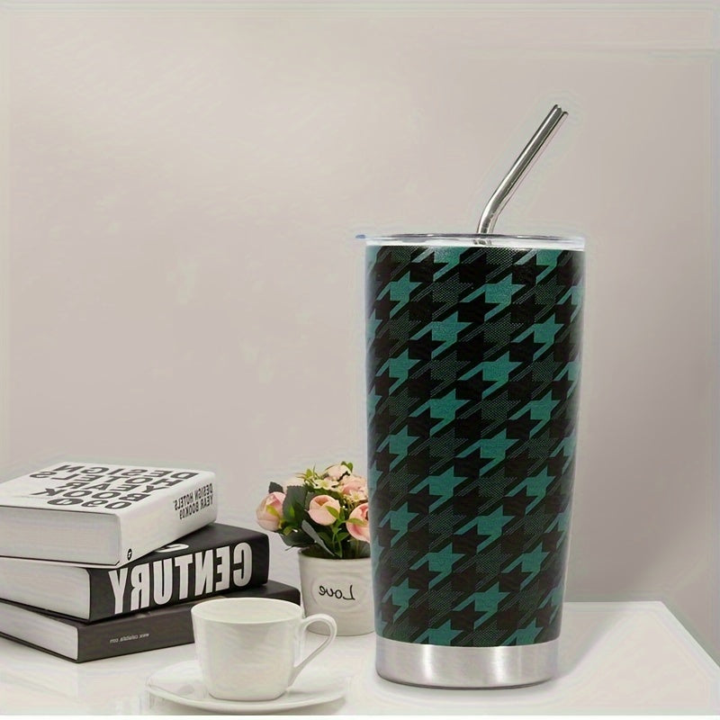 20oz Stainless Steel Printed Insulated Cup for Outdoor Sports