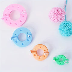 8pcs Pom Pom Knitting Tools Halloween Christmas For Mom Wife