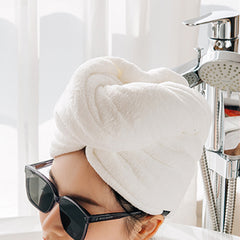 Multicolor Hair Drying Cap Towel Bag Bath Cap