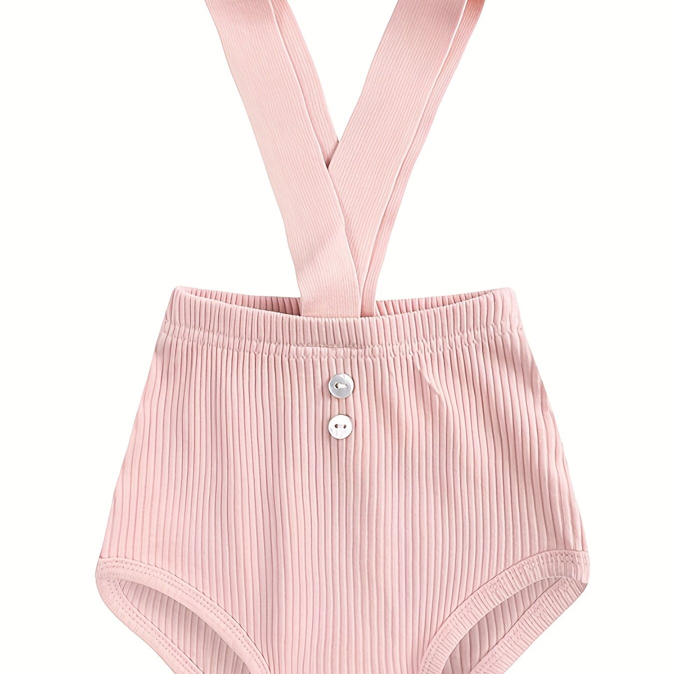 Infant Cotton Suspender Pants Boys Girls