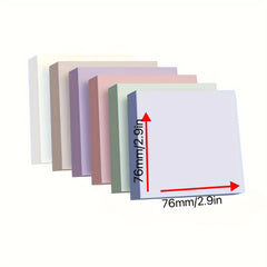100 Sheets Solid Sticky Note for Adults Papers Arts and Crafts Projects