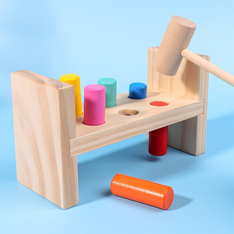 Montessori Wooden Hammering Toys for Kids